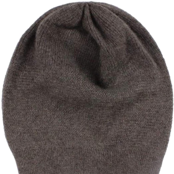 WaySoft Accessories - WaySoft 100% Cashmere Oversized Beanie in Driftwood